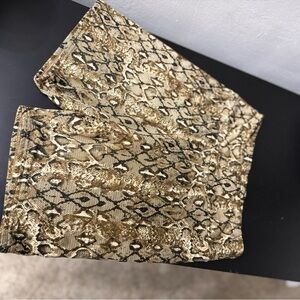 12th Tribe Snake Print bike shorts